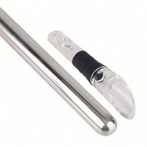 USA Mairun823 China-Made <b>Wine</b> Cooler Beer Chiller Stick with Pourer <b>Stopper</b> Cutter Stainless Steel Frozen - Product Image 3