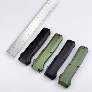 Cuchillo de Camping de Alta Calidad Micro Tech Edición Aluminio, Herramienta EDC de Bolsillo, Acero Inoxidable, Mango de Aluminio OEM - Product Image 5