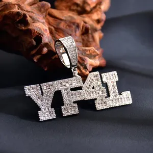 Personalized Diamond <b>Initial</b> Pendant <b>Necklace</b> in 925 Sterling <b>Silver</b> for Bridesmaids Graduation and Everyday Use for Sale - Product Image 5