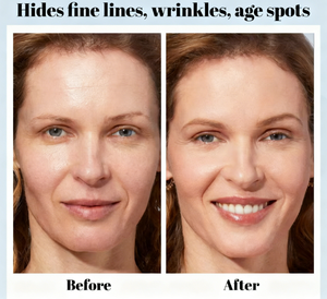 كريم أساس سائل وكونسيلر مع شعار العلامة التجارية، للتحكم في الزيوت وتقليل المسام، مقاوم للماء، طويل الأمد، خالٍ من البودرة، 30 مل - Product Image 4