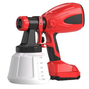 Pistolet à peinture électrique, alimenté par batterie au lithium, portatif, haute pression, automatique, usage domestique, capacité de 1200 ml, modèle JYZJ010 - Product Image 1