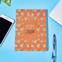 Offre Spéciale : Carnet de Planification Hebdomadaire Personnalisé avec Logo, Couverture en Tissu PP à Spirale, Option Cadeau avec Planificateur Quotidien/Mensuel