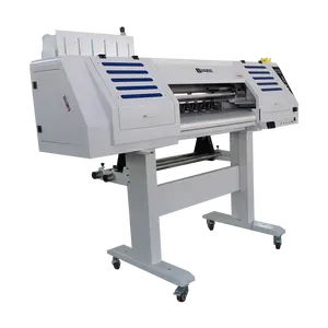 DTF מדפסת שני ראשי הדפסה 700mm DTF הזרקת דיו מדפסת סין יצרן המחיר הטוב ביותר i3200 A1/2