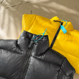 <span class=keywords><strong>Veste</strong></span> en duvet de canard à col montant décontractée avec logo imprimé, nouvelle collection hiver No* Série 25ss, style couple - Product Image 6