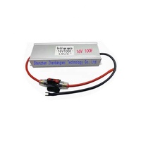 Module électronique de redresseur automobile ZBW 100f 16v, condensateur supercapacitor 100farad pour l'audio automobile, supercapacitor 16v 100f