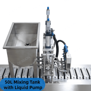 Machine d'emballage automatique pour aliments congelés, cornets de crème glacée, machine de remplissage et de scellage de tubes en papier pour crème glacée Calippo - Product Image 4