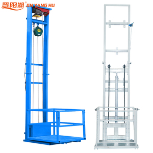 500kg 1000kg 2Ton 2-10m Tragbare elektrische hydraulische Hebebühne Fracht lift Fracht Mobiler Aufzug für Lager - Product Image 2