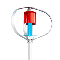 Éolienne à axe vertical 1000W 12V/24V générateur d'énergie alternative système d'énergie éolienne