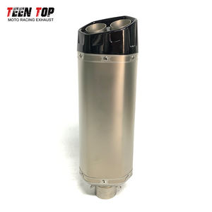 Silenciador de escape universal para motocicleta, silenciador de escape de acero inoxidable para EX250M VERSYS650 Z250SL CB190X <span class=keywords><strong>XADV750</strong></span> - Product Image 4