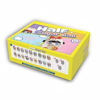 Оптовая серия мини-фигурок Half Sugar Ball в слепых коробках, полный набор из 12 штук, милые фигурки из ПВХ для коллекции
