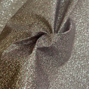 Shimmer Chunky Glitter Fluorescent Light Color Change Curve Pattern Faux PU Leather For Bag Shoes Craft - Product Image 6