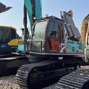 Excavadoras de cadenas usadas Kobelco sk350 japonesas de alta calidad, excavadora enorme Kobelco sk350 de 350 toneladas - Product Image 1