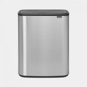 Cestino per Rifiuti Brabantia 30 L con Coperchio Touch in Acciaio Inossidabile - Product Image 1