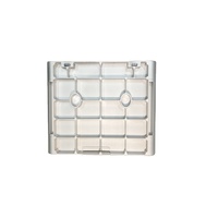 Module de batterie au lithium, plaque d'extrémité anti-expansion en aluminium, pièces structurelles pour conteneur ESS haute tension, stockage solaire OEM