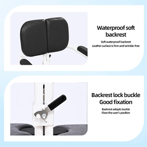 Patiëntenoverdrachtstoel Hydraulische Lift Stalen Frame Medisch Transportstoel Voor Verpleeghuis En Thuiszorg In Ziekenhuizen - Product Image 5