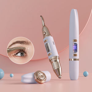 Afeitadora Expoliator 2 en 1, recortadora de cejas eléctrica para mujer, maquinilla de afeitar, indolora, portátil, cuidado de la piel para mujer, depilación de ojos, vello Facial - Product Image 1