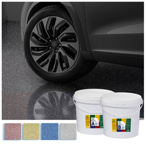 Pintura Epóxica <span class=keywords><strong>Autonivelante</strong></span> para Pisos con Efecto Mármol, <span class=keywords><strong>Precio</strong></span> de Fábrica, Baja en Emissiones, No Tóxica, Lisa y Antideslizante - Product Image 2