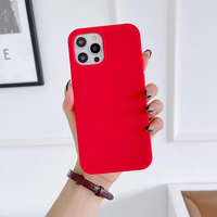 Coque de téléphone classique en TPU couleur unie, protection antichute, en silicone liquide souple, pour iPhone 11 17 Pro Max – Offre Spéciale