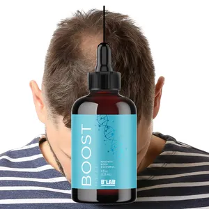 Özel etiket toptan erkekler için saç dökülmesini önlemek organik bitkisel biyotin hint yağı biberiye saç büyüme yağı