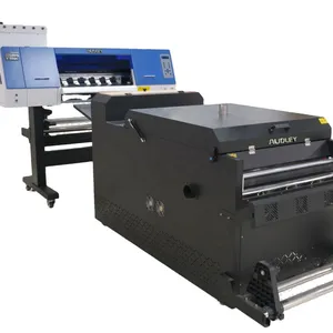 AUDLEY máquina de impressão de camisetas DTF de tinta branca i3200A1/xp600 industrial rápida de alta qualidade para filme pet de casca quente dupla face