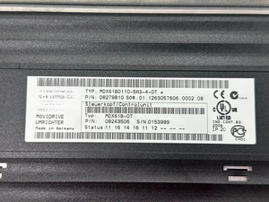 อุปกรณ์ควบคุมอุตสาหกรรม EURODRIVE PLC รุ่นใหม่แท้ ตัวแปลงความถี่ MDX60A0110-5A3-4-00 ชุดเกียร์ Eurodrive มีสินค้าในสต็อก - Product Image 3