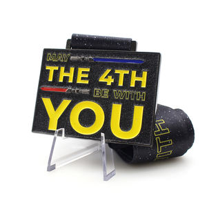 제조 업체 금속 새로운 rasied 로고 청동 아연 합금 금속 스포츠 동전 및 핀 메달 사용자 정의 메달 - Product Image 6