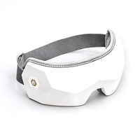 Lunettes de massage oculaire sans fil portables, chauffantes, Bluetooth, thérapie oculaire pour la fatigue numérique et le soulagement des migraines