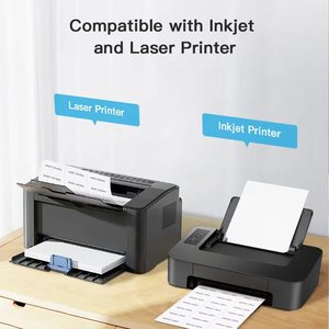 Laser phun Nhãn dán nhãn A4 dính A4 trống địa chỉ nhãn <span class=keywords><strong>24</strong></span> Nhãn Mỗi tờ - Product Image 3