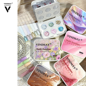 Vinimay Paleta de Gel Pat Pat de Múltiples Estilos, Libre de HEMA y TPO, Gel de <span class=keywords><strong>Uñas</strong></span> Ombre Pat Personalizado con Etiqueta Privada y Nuevo Empaque - Product Image 2