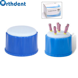 Orthdent Dentale Ronde <span class=keywords><strong>Endo</strong></span> Stand Reinigingsschuim Schoon Wortelkanaalvijl Boorblokhouder Plastic Spons Autoclavable Apparatuur - Product Image 1