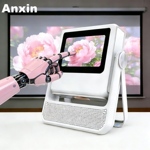 <span class=keywords><strong>Projecteur</strong></span> portable A5pro avec écran tactile intégré, applications, 4K, rotation intelligente, mise au point automatique, Wifi, mini <span class=keywords><strong>projecteur</strong></span> de films - Product Image 1