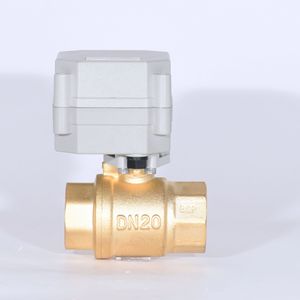 Vanne électrique miniature Tonhe A20-T8-B2-C 1/2 pouce, type à bille, pour le contrôle de l'eau - Product Image 2