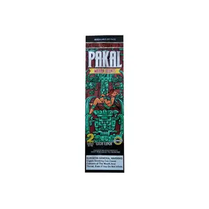 GMP Workshop Moisture Proof Laminated Aluminum Foil Resealable Cigar Packaging Pouch For Cigar Packing Pouch Manufacture