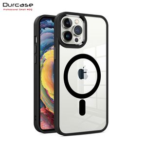 โรงงาน<span class=keywords><strong>ราคา</strong></span>ไร้สายแม่เหล็กใสอะคริลิคโทรศัพท์มือถือสําหรับ iPhone14 14Pro สูงสุด 13 12Pro iP15 ปกหลัง - Product Image 3