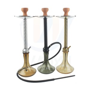 Narguila Especial Multi-orificio, Nueva Narguila Especial Chicha Dorada, Narguila Alta Moderna, Cazoleta para Narguila para Club, Bar - Product Image 2