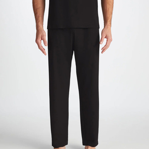 Set da salotto in Jersey organico t-shirt da <span class=keywords><strong>uomo</strong></span> e pantaloni da salotto Modal <span class=keywords><strong>pigiama</strong></span> personalizzato a maniche corte - Product Image 6