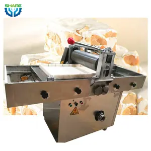 Máquina De Processamento De Nougat De Caramelo De Automação Granola Cereal Bar Cutting Making Machine