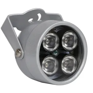Iluminador IR de 850nm con 4 luces LED, infrarrojo, impermeable, visión nocturna, iluminación de relleno para CCTV, 12V CC, para cámaras de seguridad. - Product Image 4