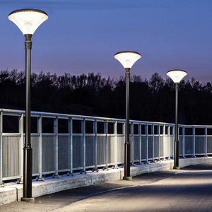 Lumières de jardin solaires modernes Éclairage extérieur à LED <span class=keywords><strong>pour</strong></span> les allées de la cour Décoration de parc et communautés résidentielles - Product Image 5
