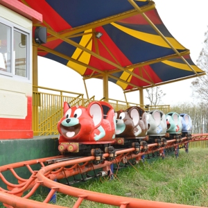 Fabricants célèbres produits d'amusement <span class=keywords><strong>pas</strong></span> <span class=keywords><strong>cher</strong></span> mini souris folle 320m 280m Backyard Roller Coaster à vendre - Product Image 5