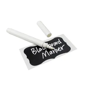 White Erasable Liquid Chalk Marker Pen For Chalkboard Label Glass Plastic Ceramics Windows