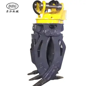 Mini Excavator Attachments Handling Equipment Construction Machinery Grapple