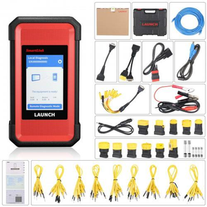 LAUNCH X431 PRO3S+ V5.0 SmartLink <span class=keywords><strong>C</strong></span> <span class=keywords><strong>2.0</strong></span> Scanner Bidirezionale per Veicoli Pesanti, Auto 12V e Camion Diesel 24V, Codifica ECU J2534 - Product Image 4
