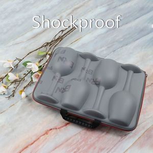 Estuche Protector de Espuma EVA para Copas de Vino, con Cierre, para 4 Copas, Personalizado de Fábrica, para Cervezas Embotelladas y Vino Tinto - Product Image 5