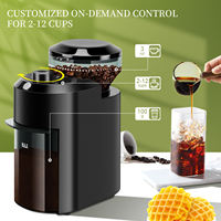 Mini moulin à fraises réglable électrique Portable avec 28 moulin à café conique à réglage de mouture précis