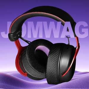 Jomwag Bantalan Telinga Pengganti Berbahan Jaring Bernapas untuk Kingston Flight/Alpha/Cloud/Stinger/Cloud X Hitam/Ungu Buatan Cina Non-Privat - Product Image 6