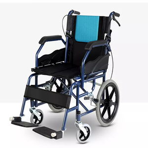 Kursi Roda Manual Lipat Pipa Baja Tebal Berkualitas Tinggi Langsung dari Pabrik <span class=keywords><strong>Super</strong></span> March untuk Rehabilitasi - Product Image 6