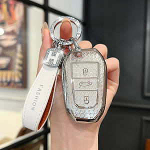 Coque de clé de voiture en cuir TPU en alliage de zinc pour <span class=keywords><strong>Peugeot</strong></span> 301308 508 5008 RCZ <span class=keywords><strong>Expert</strong></span> - Product Image 4