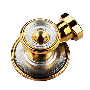 MK01-109 Золотой многофункциональный стетоскоп двуголовый стетоскоп, способный преодолевать Броды для взрослых медицинский стетоскоп - Product Image 5