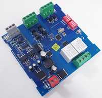 Module IO avec 2 entrées numériques, 2 sorties numériques et 2 entrées analogiques et interface Modbus RS485